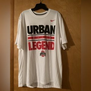 OSU Ohio State Buckeyes Urban Meyer Nike Dri-fit T-shirt. XL.
